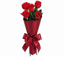 Букет 5 Красных роз Эдлесс Лав в Черемушках Курской области