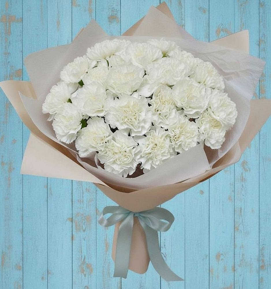 Букет цветов из: Гвоздики в Черемушках Курской области