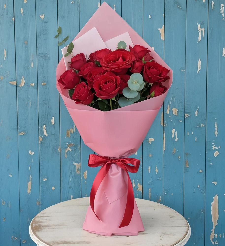 Букет цветов из: Розы в Черемушках Курской области