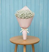 Букет цветов из:  Гипсофила в Черемушках Курской области