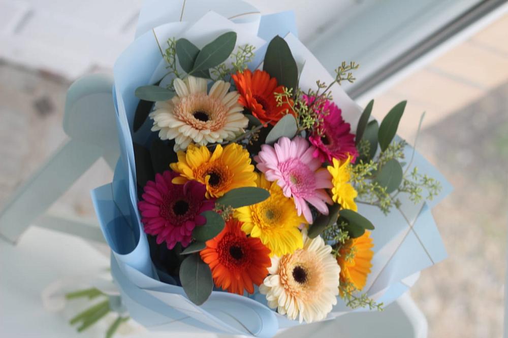 Букет цветов из: Герберы в Черемушках Курской области