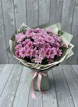 Букет цветов из:  Хризантемы в Черемушках Курской области