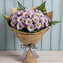 Букет цветов из:  Хризантемы в Черемушках Курской области