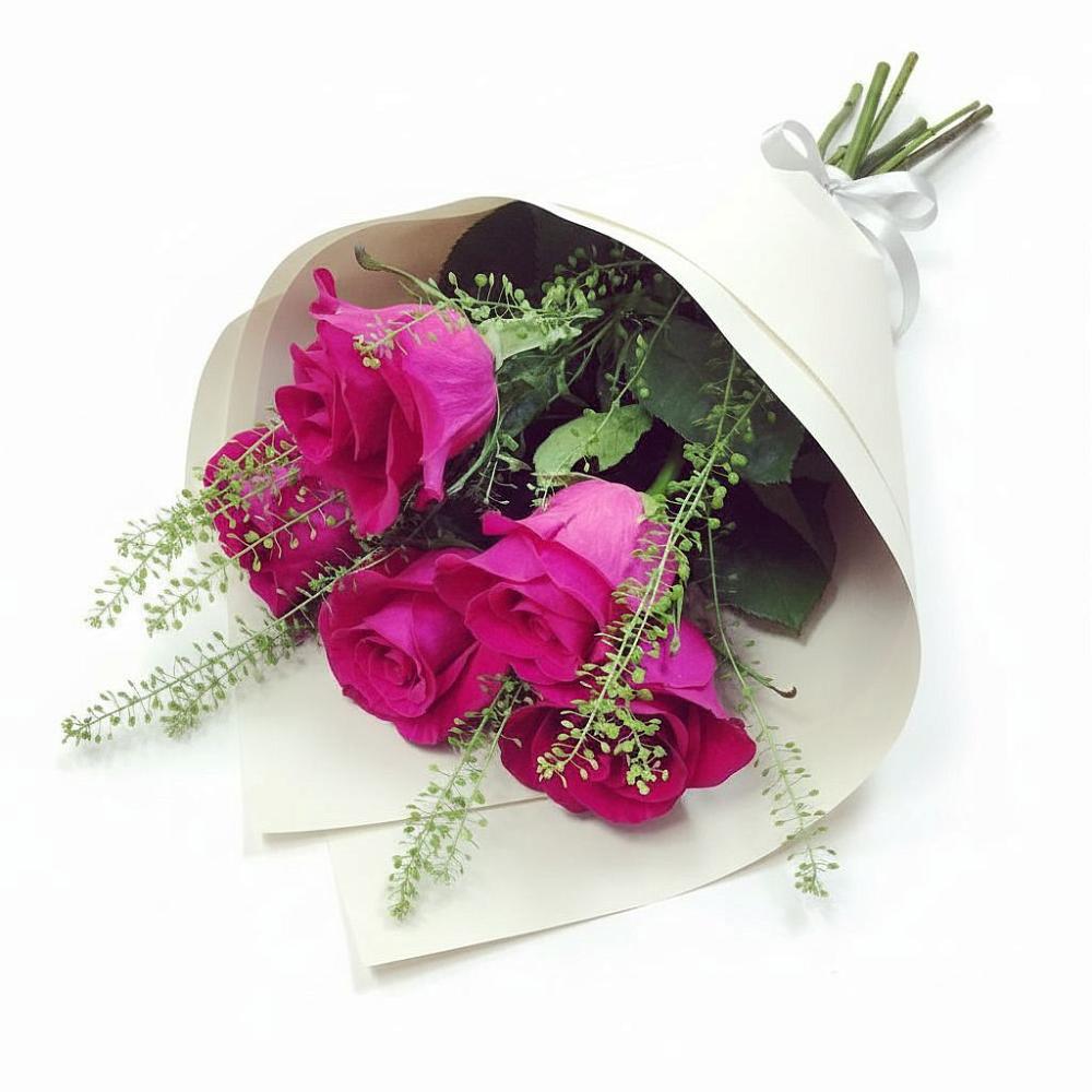 Букет цветов из: Розы в Черемушках Курской области