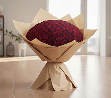 Букет 101 Красная роза в Черемушках Курской области