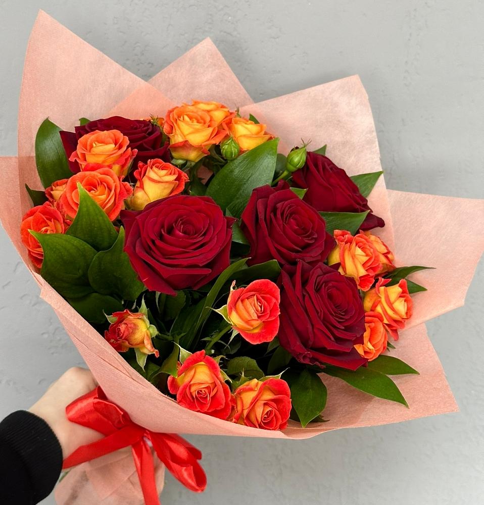 Букет Любовь и восторг в Черемушках Курской области