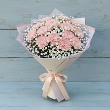 Букет цветов из:  Гвоздики в Черемушках Курской области