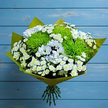 Букет цветов из:  Хризантемы в Черемушках Курской области