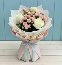 Букет цветов из:  Розы в Черемушках Курской области