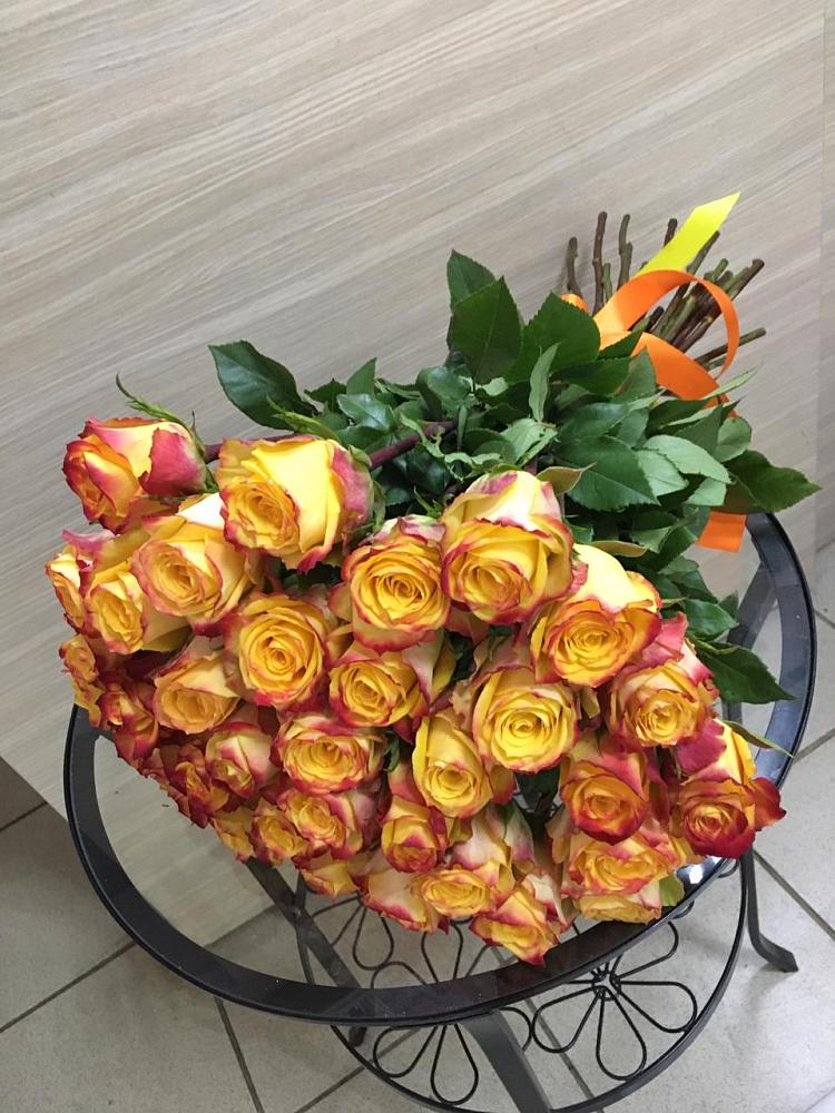 Букет Желтые розы в Черемушках Курской области