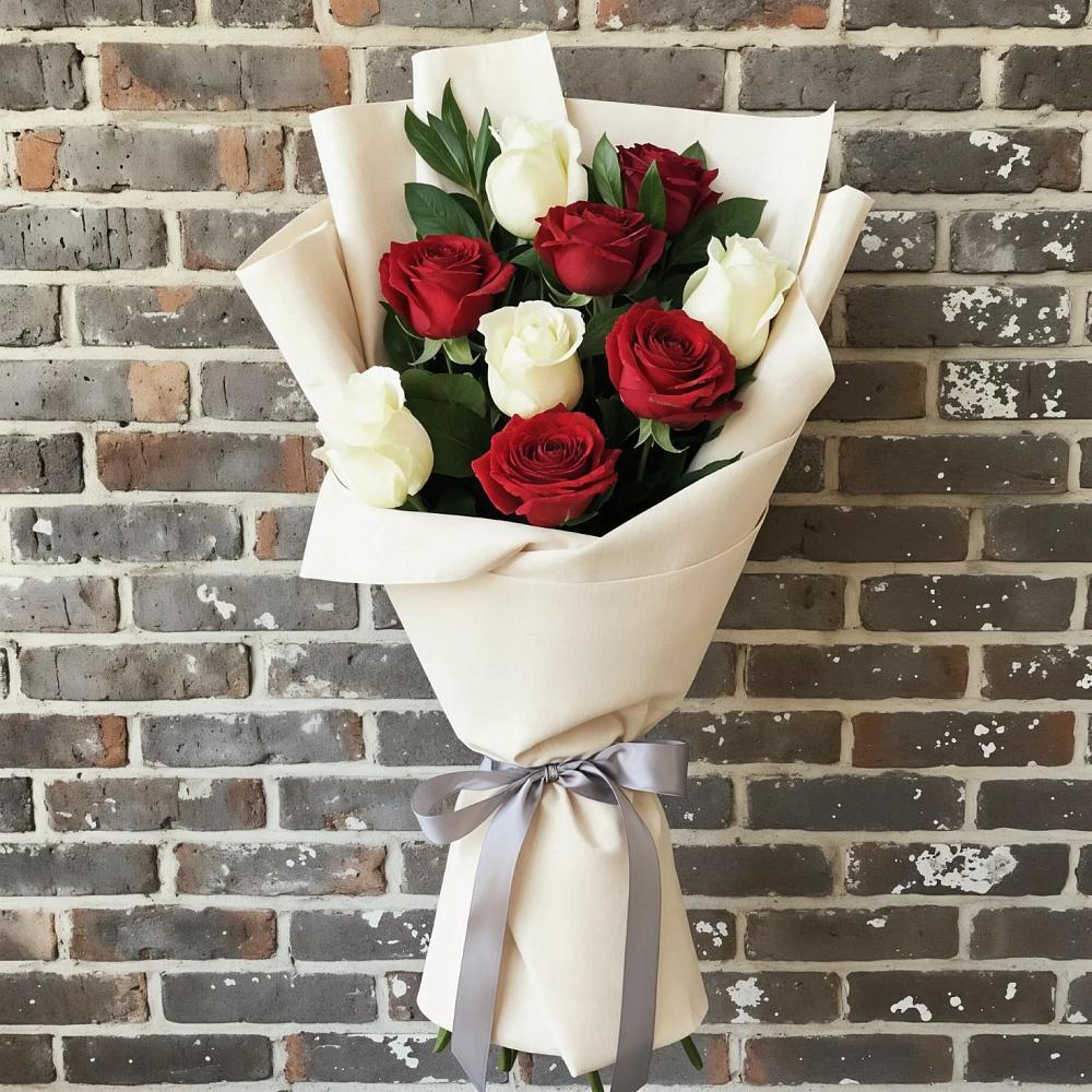 Букет цветов из: Розы в Черемушках Курской области