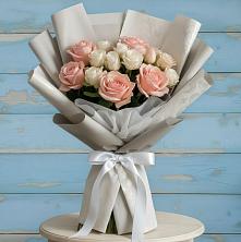 Букет цветов из:  Розы в Черемушках Курской области