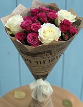 Букет цветов из:  Розы в Черемушках Курской области