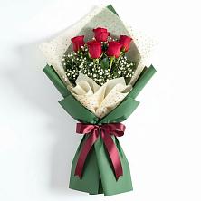 Букет цветов из:  Розы в Черемушках Курской области