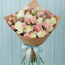 Букет цветов из:  Розы в Черемушках Курской области