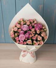 Букет цветов из:  Розы в Черемушках Курской области