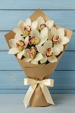 Букет цветов из:  Орхидеи и Розы в Черемушках Курской области