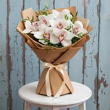 Букет цветов из:  Орхидеи и Розы #REPLACE_PRED# Черемушках Курской области